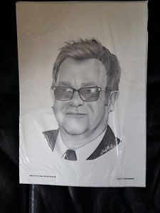 225x300 Elton John Drawing Ebay - Elton John Drawing
