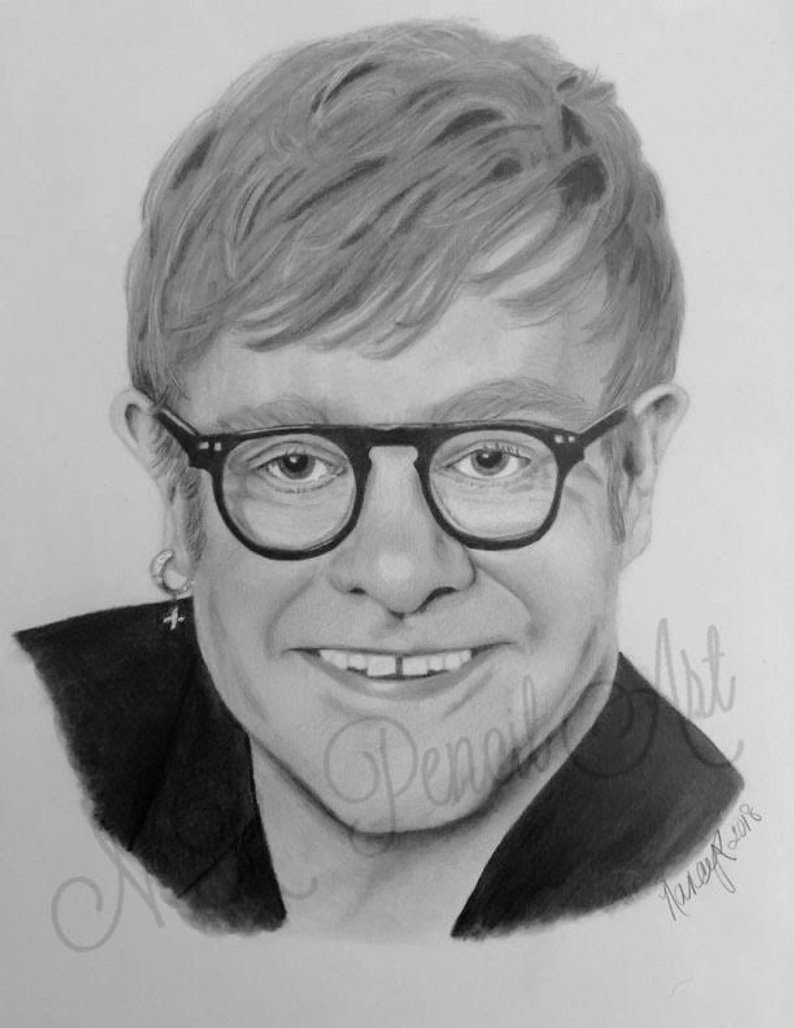 Elton John Drawing at PaintingValley.com | Explore collection of Elton ...