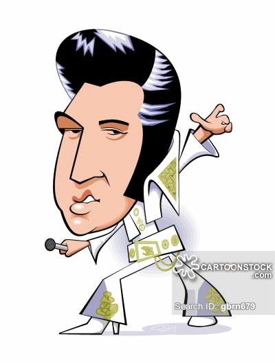 400x528 elvis presley cartoons and comics - Elvis Cartoon Drawing