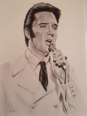 300x400 Elvis Presley Drawing No - Elvis Drawing