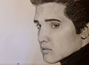 375x274 Elvis Drawing - Elvis Drawing