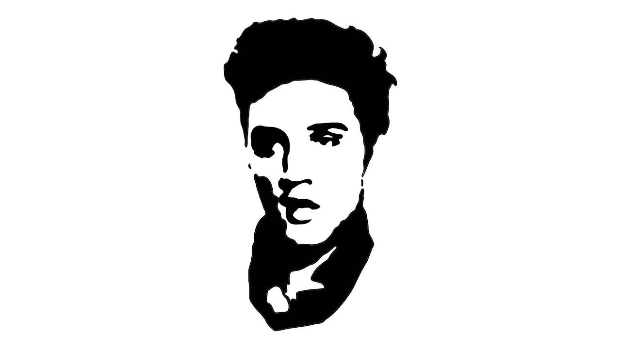 1280x720 Elvis Presley - Elvis Drawing