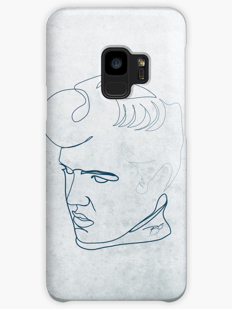 750x1000 Elvis Presley One Line Drawing Cases Skins For Samsung Galaxy - Elvis Line Drawing