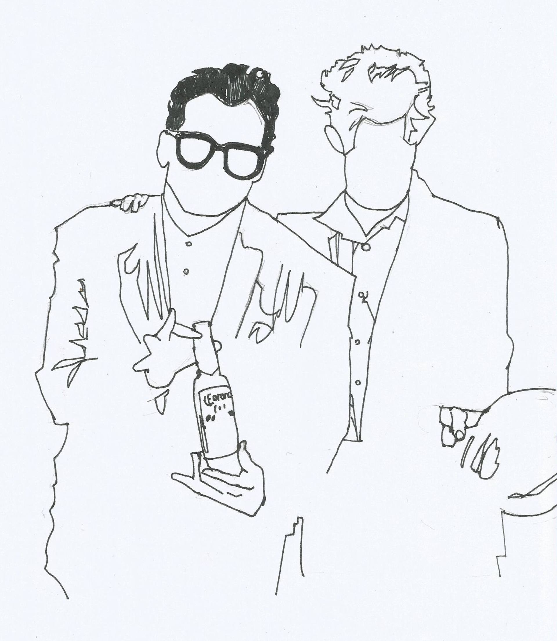 1920x2210 Elvis Tom Drawing - Elvis Line Drawing