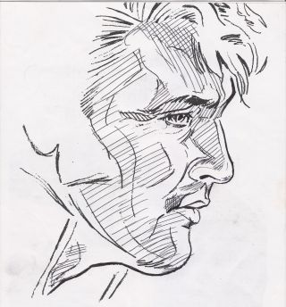 320x344 Joan Leslie Kendal Elvis And Client Eastwood - Elvis Line Drawing