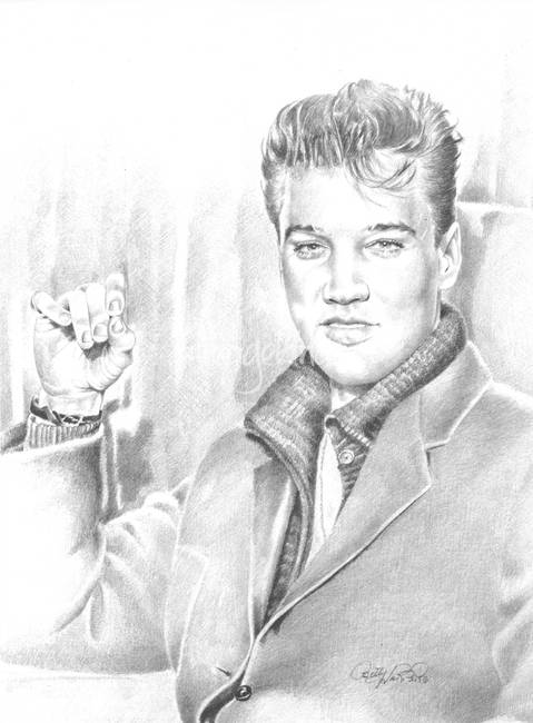 479x650 elvis presley drawing - Elvis Presley Drawing
