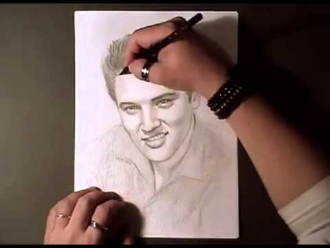 480x360 How To Draw - Elvis Presley Drawing