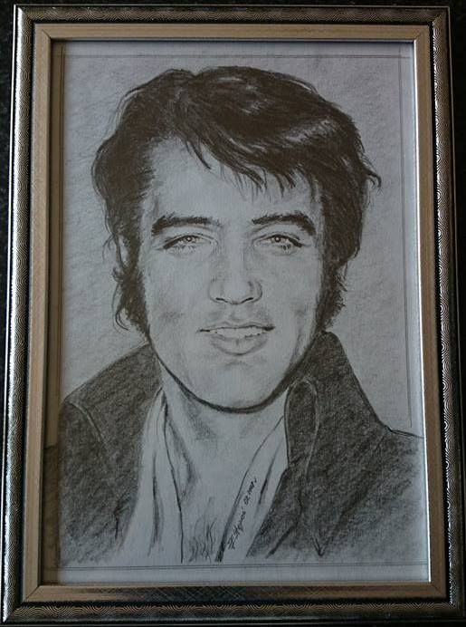 515x692 elvis presley - Elvis Presley Drawing