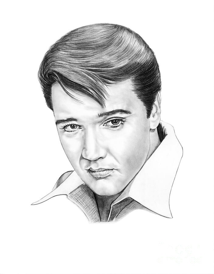 Elvis Presley Drawing Step By Step at PaintingValley.com | Explore
