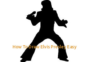 300x200 How To Draw Elvis Presley Easy How To Draw Elvis Logo Drawingnow - Elvis Presley Drawing Step By Step