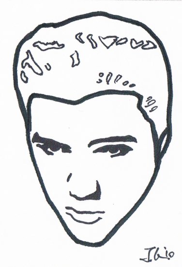 Elvis Presley Drawing Easy