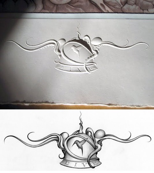 500x563 pressure printing james jean - Embossing Drawing