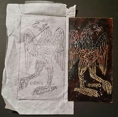 460x455 rand huebsch - Embossing Drawing