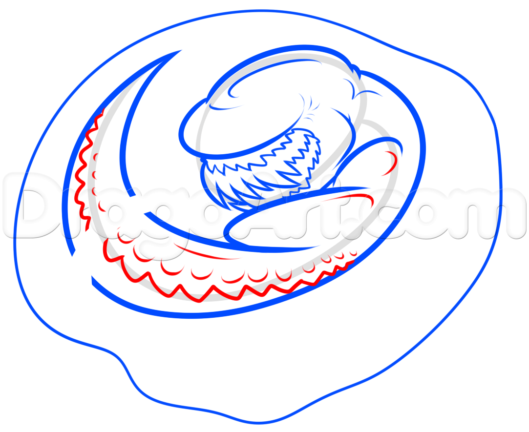 1083x885 step alien embryo drawing lesson - Embryo Drawing