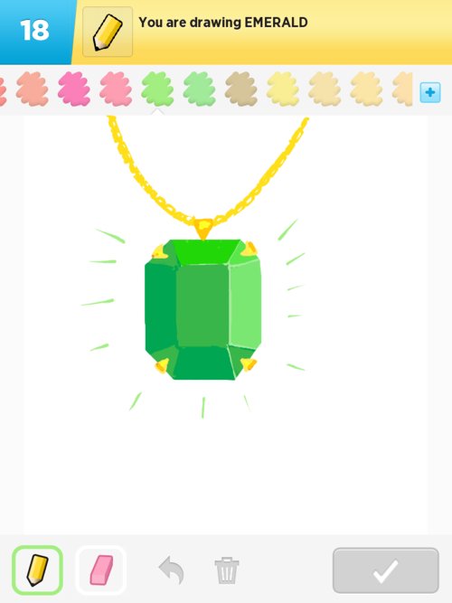 500x667 emerald drawings - Emerald Drawing