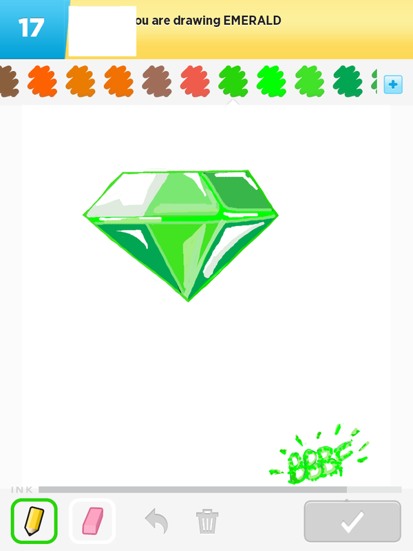 600x800 how to draw emerald - Emerald Drawing