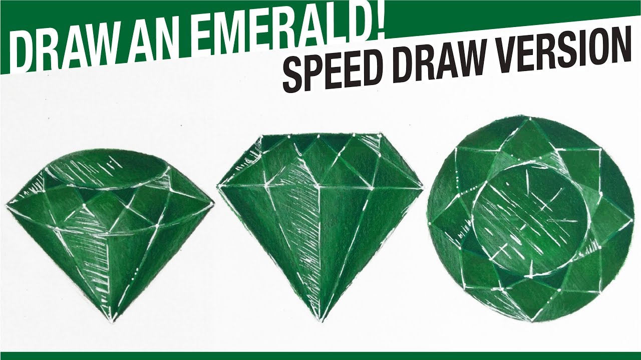 Emerald Drawing at Explore collection of Emerald