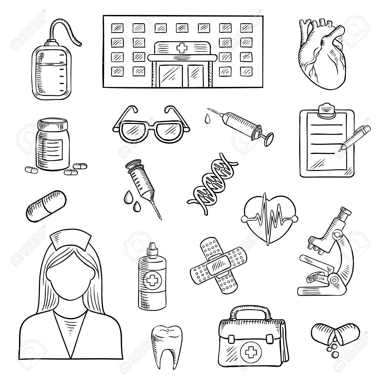 Emergency Kit Drawing at Explore collection of