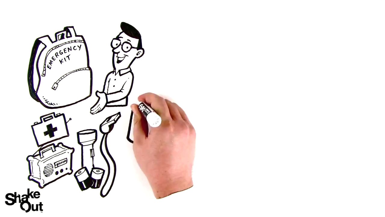 1280x720 two weeks ready craft an emergency kit - Emergency Kit Drawing