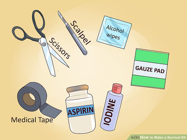 Emergency Kit Drawing at Explore collection of