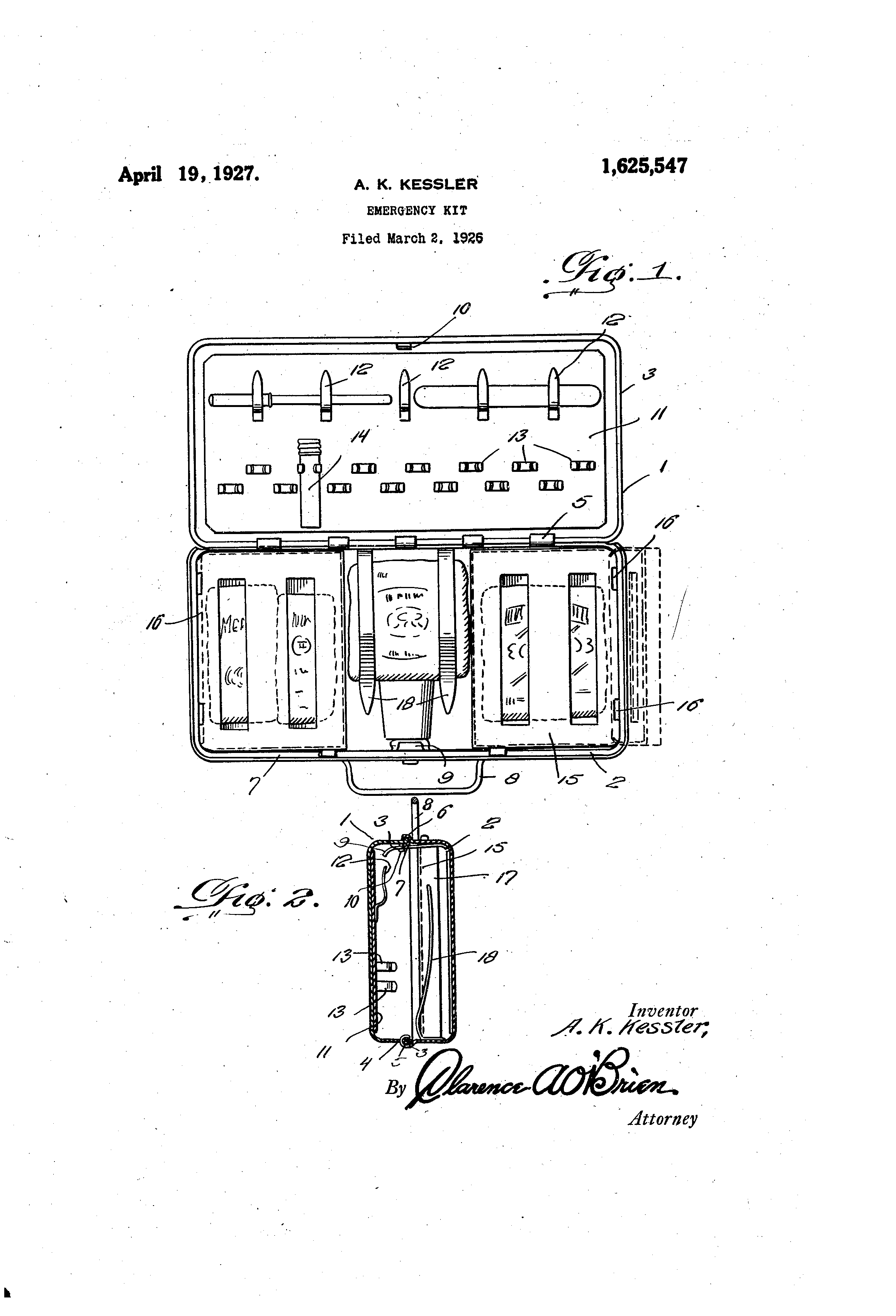 2320x3408 Brevet - Emergency Kit Drawing