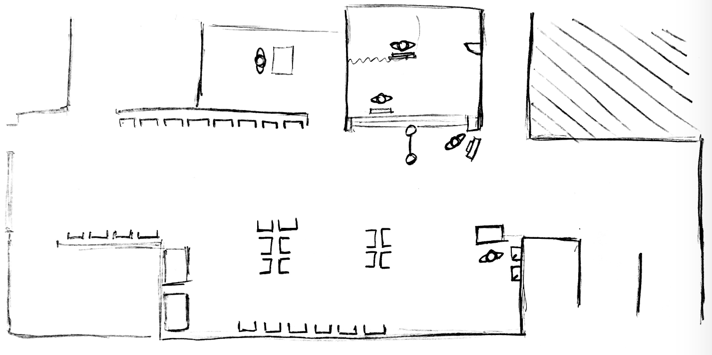 1426x712 Blutinger Portfolio - Emergency Room Drawing