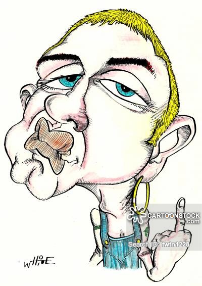 400x566 Eminem Cartoons And Comics - Eminem Cartoon Drawing