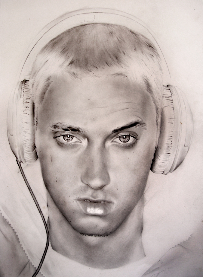 675x918 Eminem Drawing, Pencil, Sketch, Colorful, Realistic Art Images - Eminem Drawing