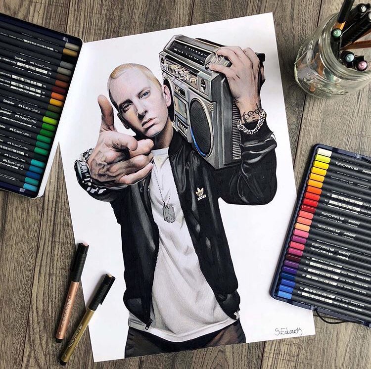 Eminem Drawing at PaintingValley.com | Explore collection of Eminem Drawing