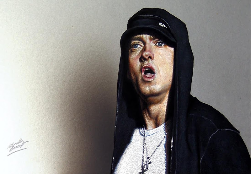 800x554 Drawing Eminem - Eminem Drawing