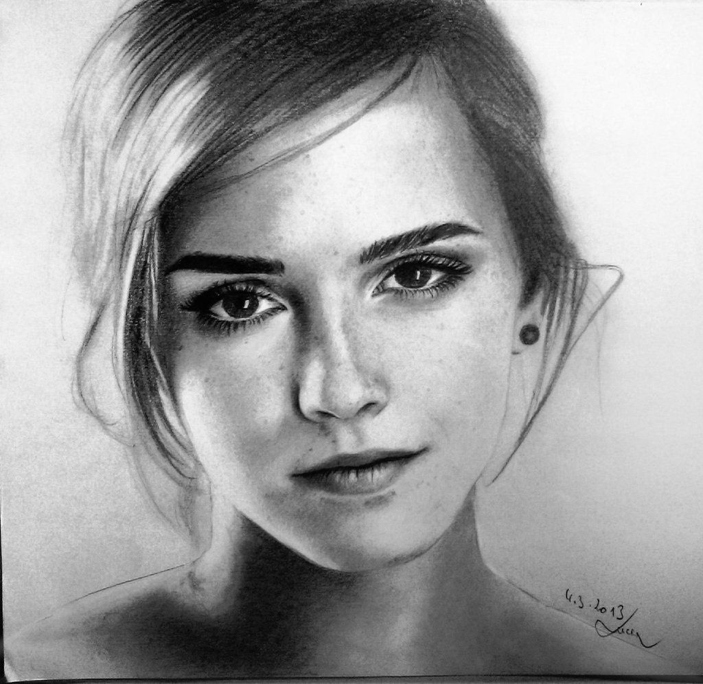 1024x996 Emma Watson Drawing - Emma Watson Drawing