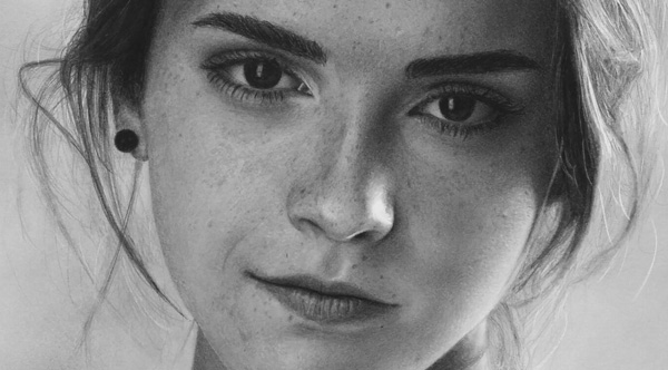 600x332 I Watched Him Draw Emma Watson, And I'm Still Not Convinced This - Emma Watson Drawing