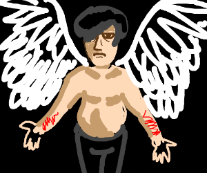 300x250 Emo Angel Drawing - Emo Angel Drawing