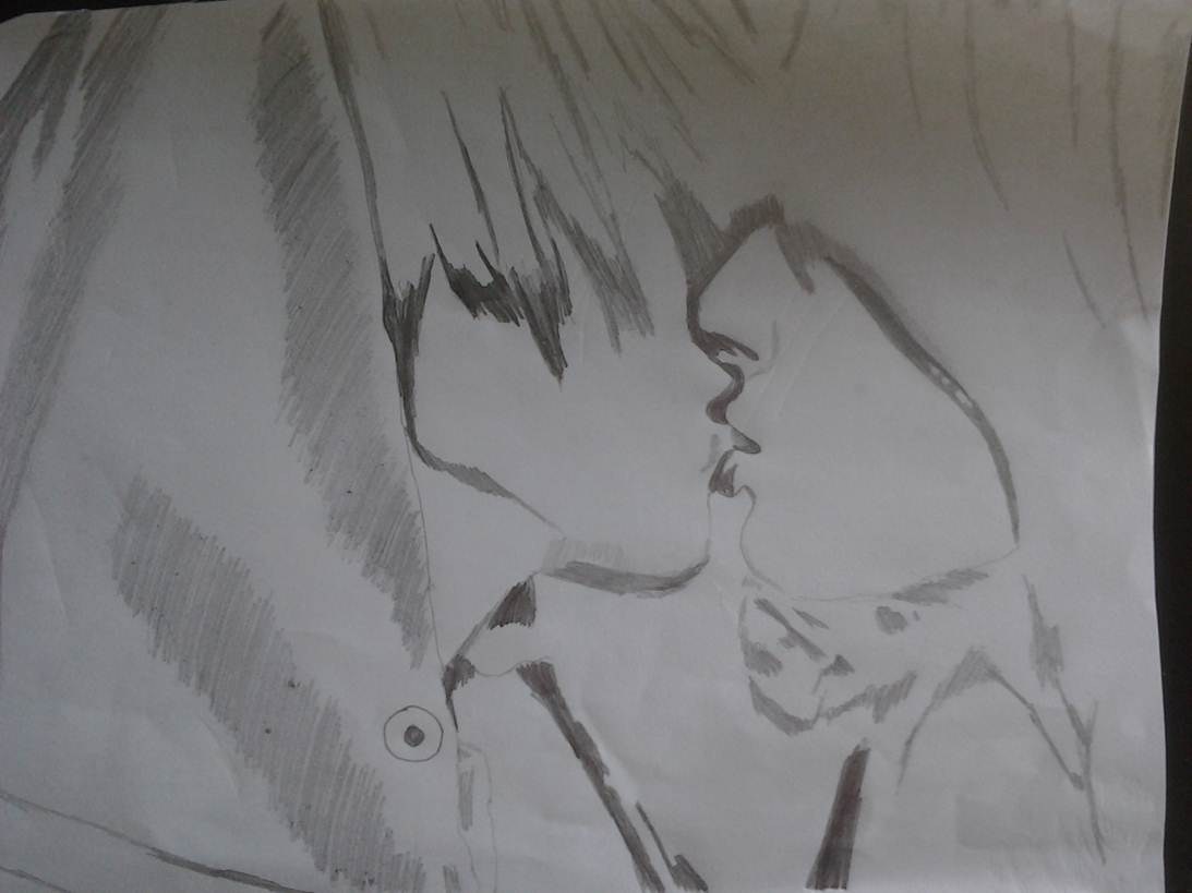 1093x819 Cute Emo Boy Drawings Realistic - Emo Boy Drawing