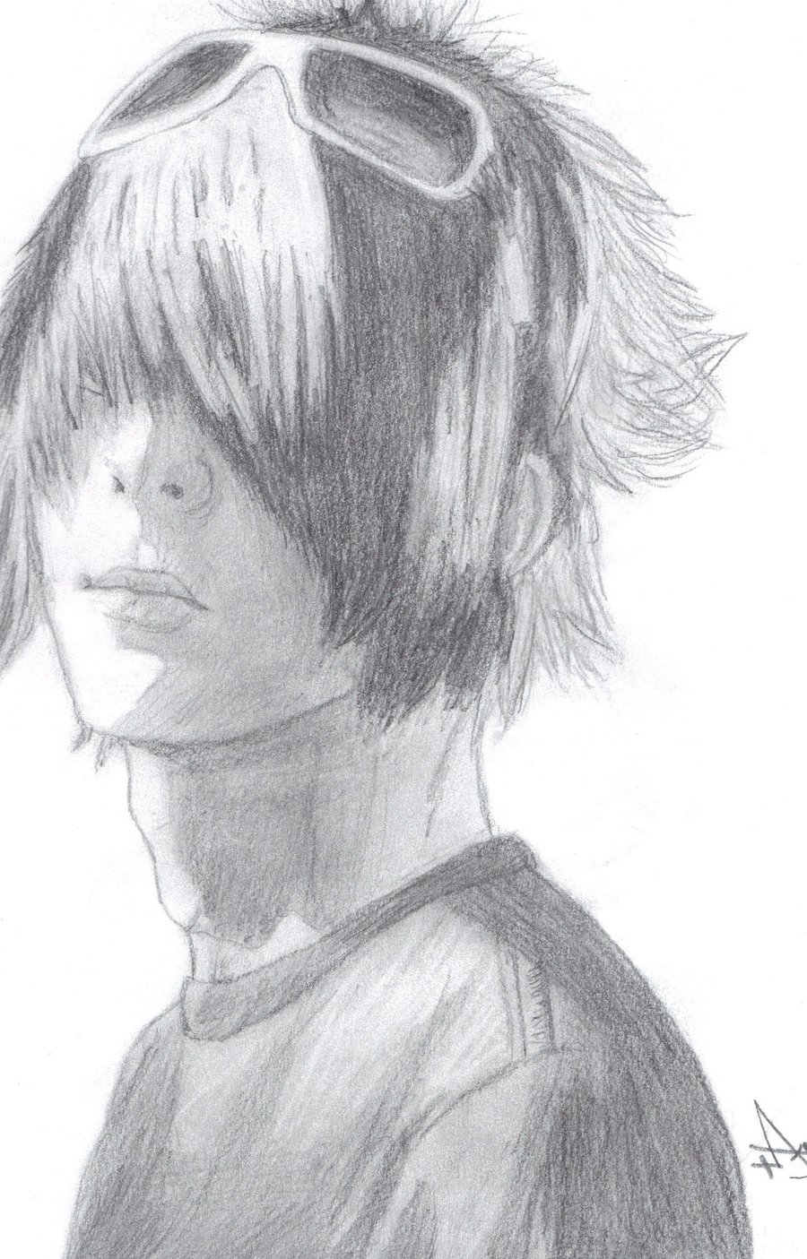 900x1405 drawing of emo boy emo boylight hawkie - Emo Boy Drawing