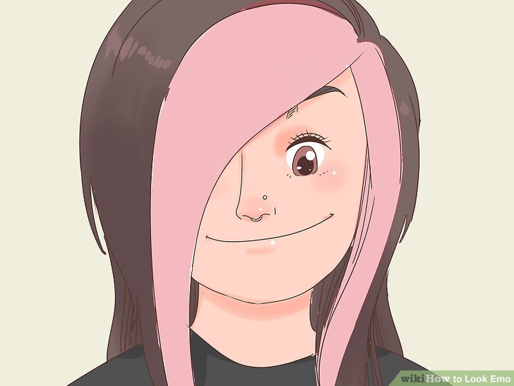728x546 How To Look Emo Steps - Emo Boy Drawing