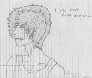 320x272 My Old Style Of Drawing People Heheh - Emo Boy Drawing