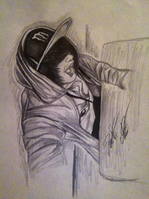 480x640 Drawings Via Facebook Discovered - Emo Boy Drawing