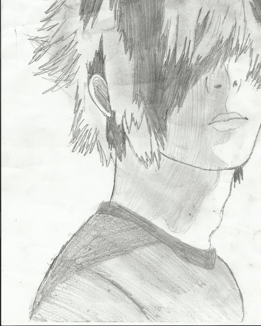 900x1125 black and white emo boy drawing emo boy - Emo Boy Drawing