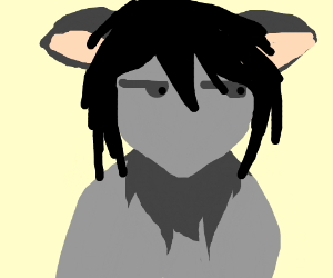 300x250 Emo Cat Drawing - Emo Cat Drawing