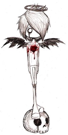 236x468 emo drawings emo bunny - Emo Drawings