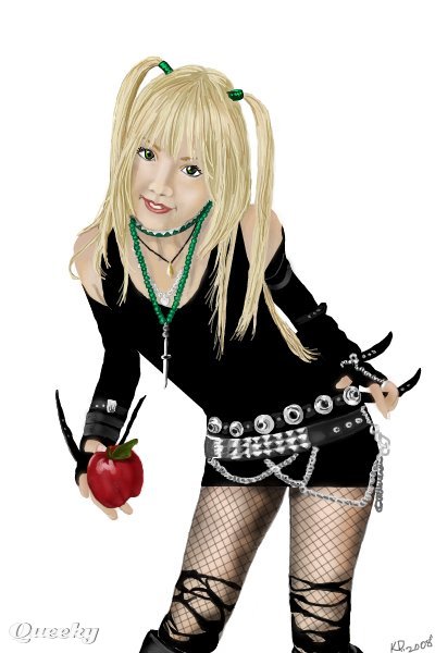 400x600 Emo Girl A People Speedpaint Drawing - Emo Girl Drawing