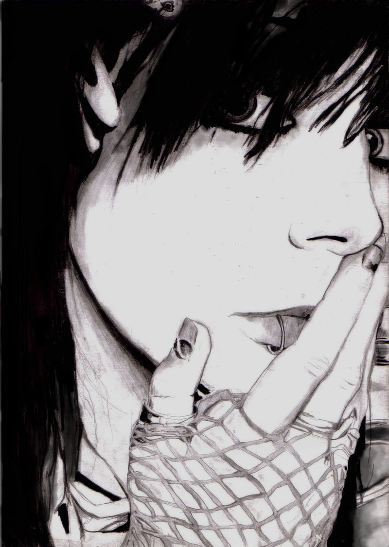 800x1126 Emo Art Pictures And Ideas On Stem Education Caucus - Emo Girl Drawing