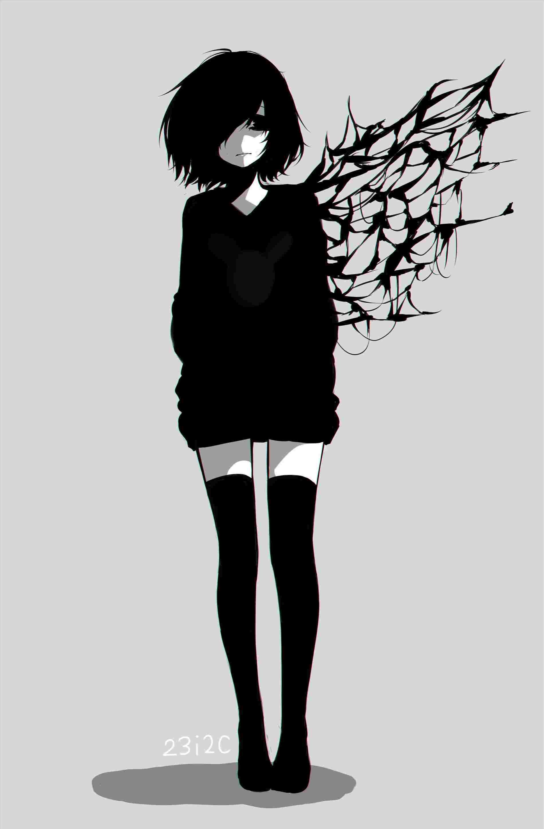 Emo Girl Drawing at Explore collection of Emo Girl