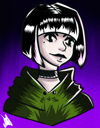 320x412 Emogirl Drawings On Paigeeworld Pictures Of Emogirl - Emo Girl Drawing