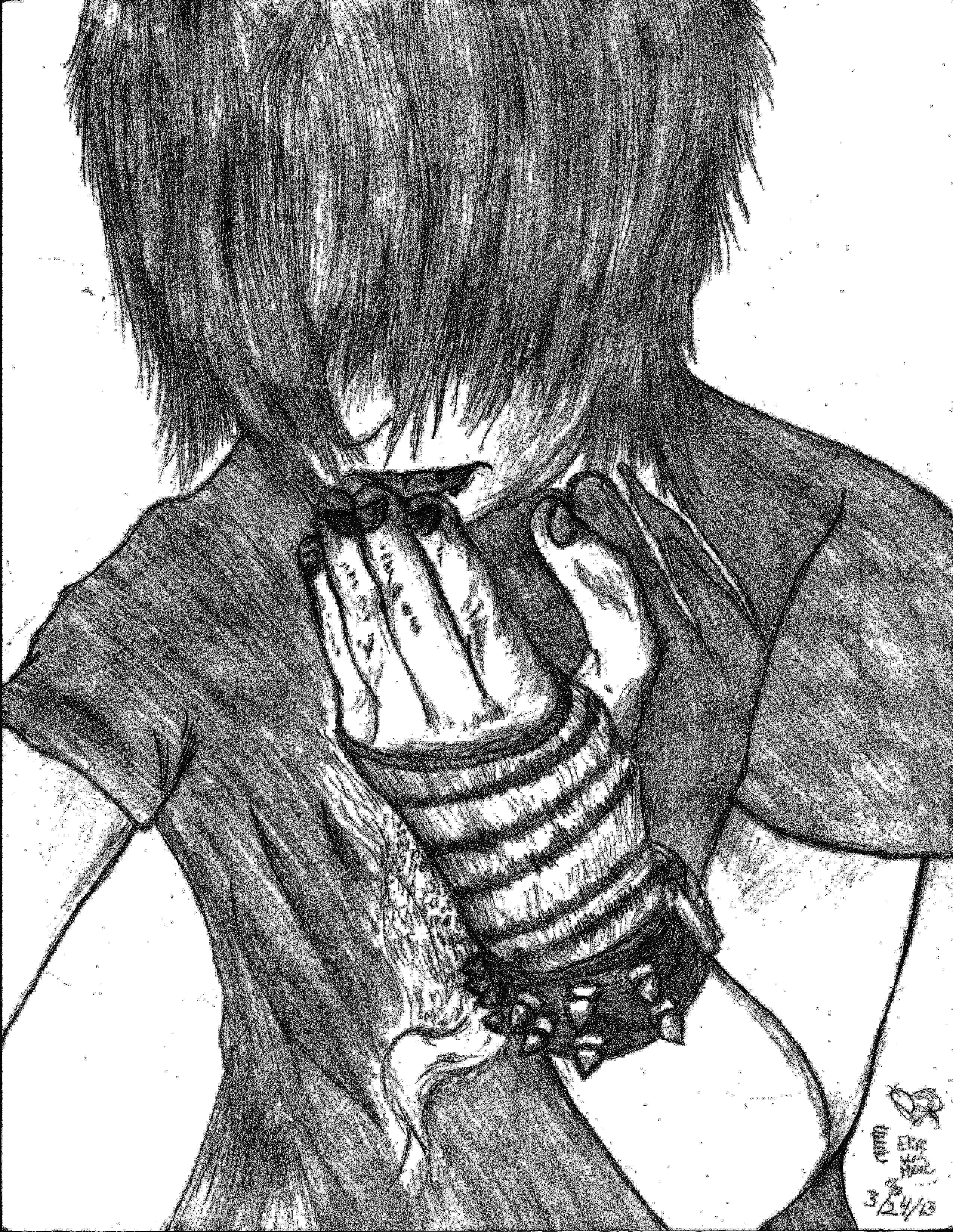 2550x3298 Cute Emo Guy Drawing - Emo Guy Drawing