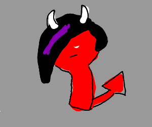 300x250 Devil Emo Guy Drawing - Emo Guy Drawing