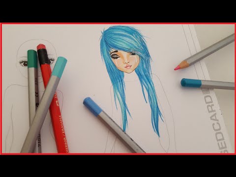 480x360 Topmodel Malbuch How To Draw Emo Hair Scene Frisur Malen - Emo Hair Drawing