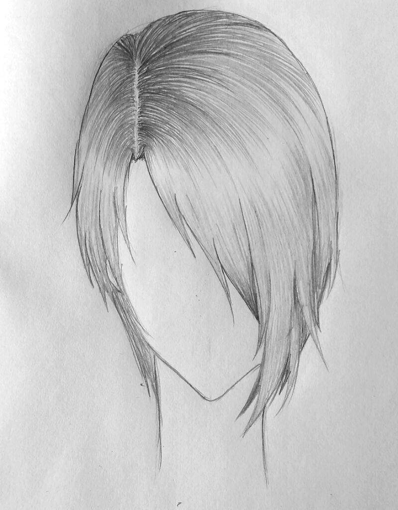 Haircut Drawing Emo. 