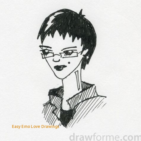 475x475 Easy Emo Love Drawings How To Draw Emo Pictures - Emo Love Drawings